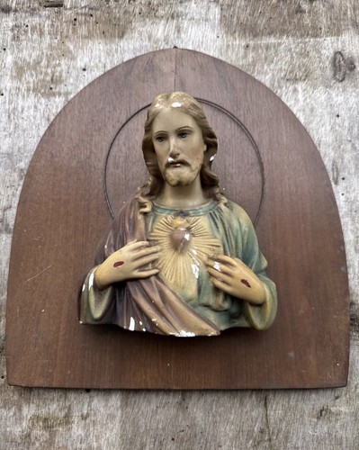 Statua gesù cristo - gesù, legno