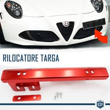 PORTATARGA Anteriore Rosso per