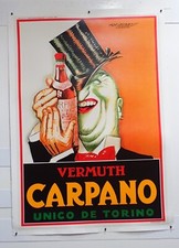 MANIFESTO AFFICHE CARPANO