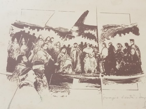 Litografia franco troiani - litografia,