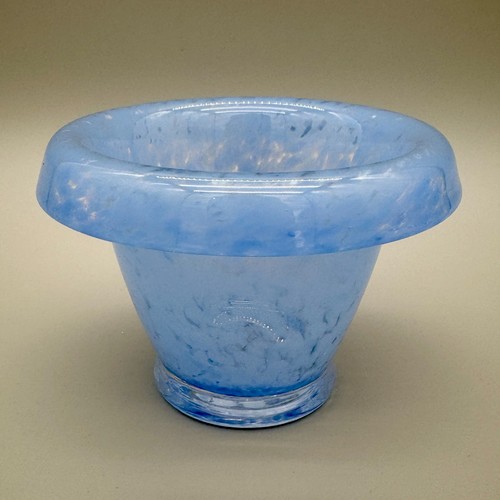 Vaso murano azzurro porta - vaso,