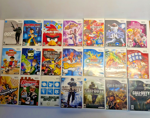 Nintendo wii games - wii,