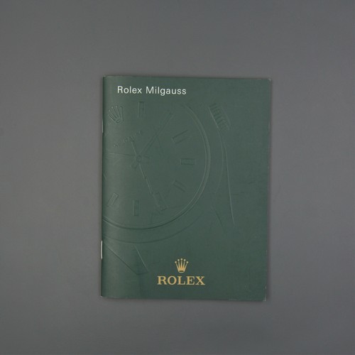 Rolex milgauss libretto - rolex,