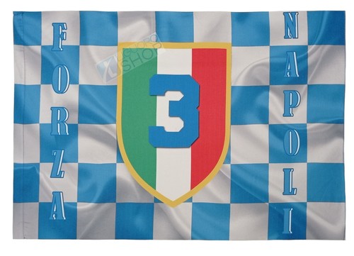 Bandiera forza napoli festa - forza,