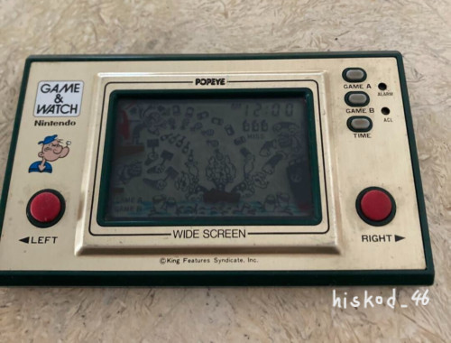 Nintendo game watch popeye - &,