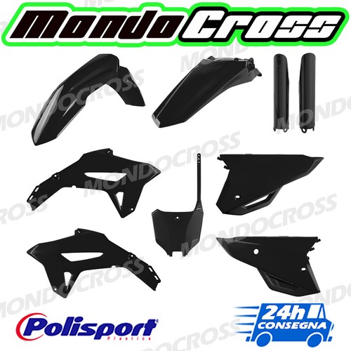 Kit plastiche polisport nero - plastiche,