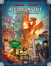 Red dragon tale lego - dragon's,