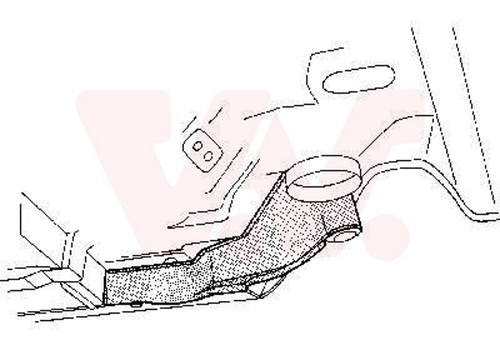 Supporto lungo van wezel - supporto,