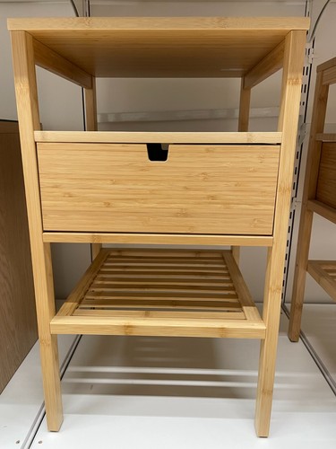 Ikea nordkisa comodino bambù - nordkisa,