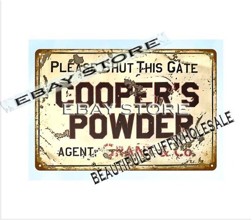 Coopers polvere prega - prega, di