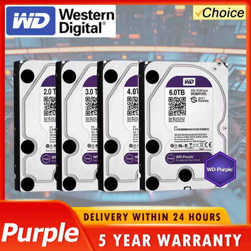 Hdd sorveglianza viola 4 - hdd, di