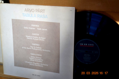 Arvo pärt tabula rasa - arvo,