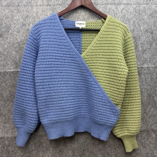Maglione donna frnch bicolore - maglione,