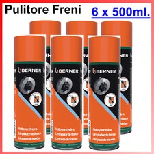 6x Pulitore Spray Freni