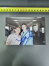 FOTO PICTURE PHOTO ROMA CANDELA AUTOGRAFATA SIGNED NO MAGLIA SHIRT MATCH WORN