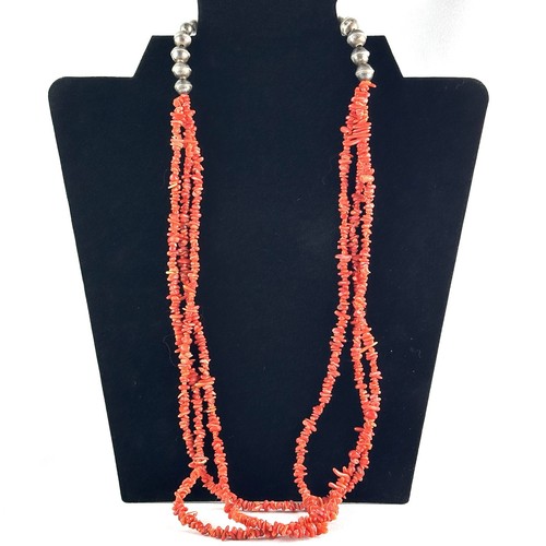 Collana corallo rosso - corallo, ramo