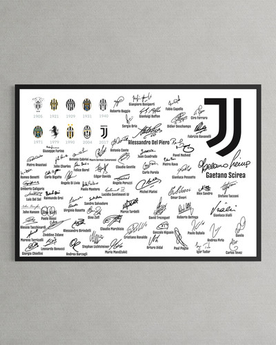 Juventus autografi all time - time,