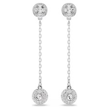 Orecchini Swarovski Una Angelic Pendenti 5732273 Earrings Cristalli Bianchi