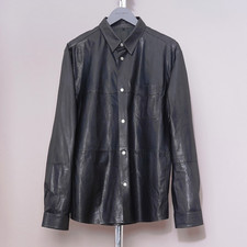 HUGO BOSS Giacca Camicia Pelle