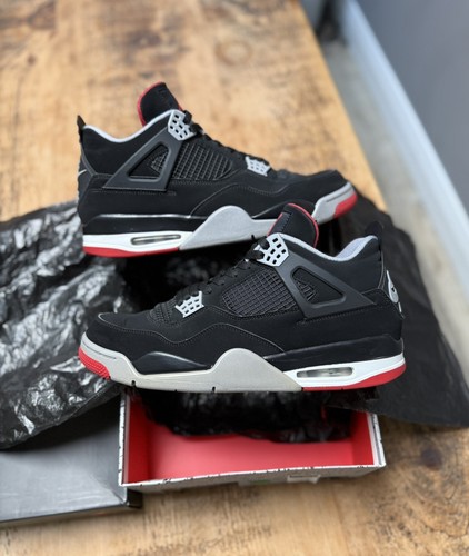Nike air jordan bred black - nike,