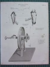 1814 Datato Antico Stampa ~