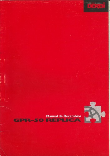 Manuale ricambi derbi - manuale, moto