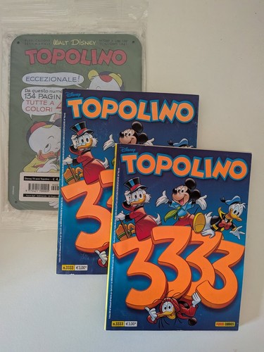 Topolino 3333 targa - n.3333,