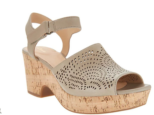 Clarks sandali con zeppa e - -,