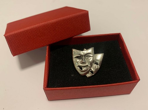 Theatrical masks actor pewter - theatrical,