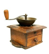 ANTICO MACINA CAFFE MACININO COFFEE GRINDER Kaffeemühle LEGNO FERRO BATTUTO '800