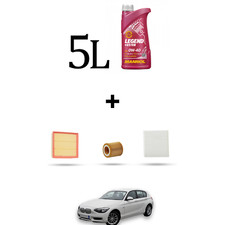 HOFFCAR Kit tagliando 4 FILTRI