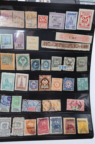 Worldwide revenue stamp - worldwide,