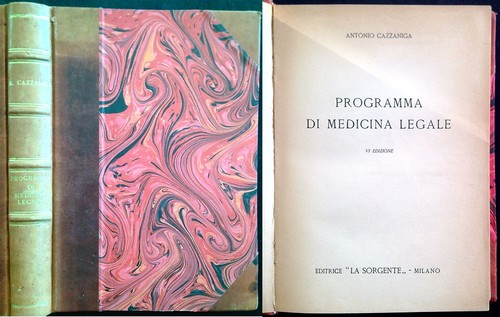 Programma medicina legale - medicina,