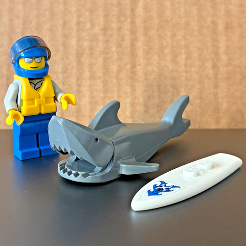 Lego city minifigure guardia - lego,