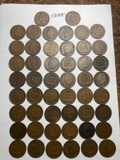 ROTOLO CENTESIMO INDIANO 1889