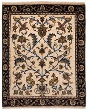 Qom 98X80 Cm Tappeto Persiano