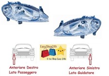 SET 2 FARO FANALE PROIETTORE
