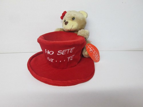 Tazzine peluche rosse - sv,