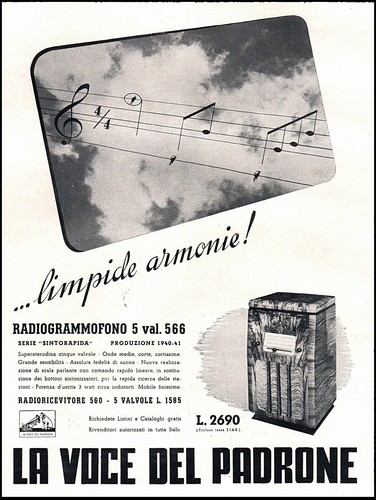Pubblicita 1940 radio - pubblicita',