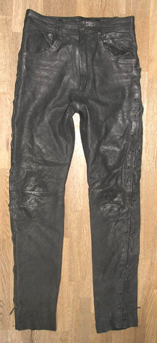 Big ten jeans pelle uomo - pelle,