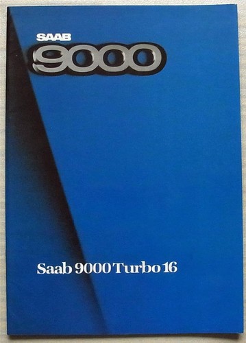 Brochure vendita auto saab - brochure,