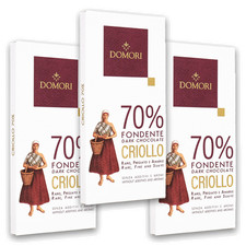 Cioccolato fondente "Fondente Criollo" 70%, set di 3. 