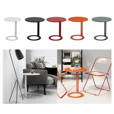 Tavolino rotondo piccolo da divano, comodino, tavolino da caffè per angolo