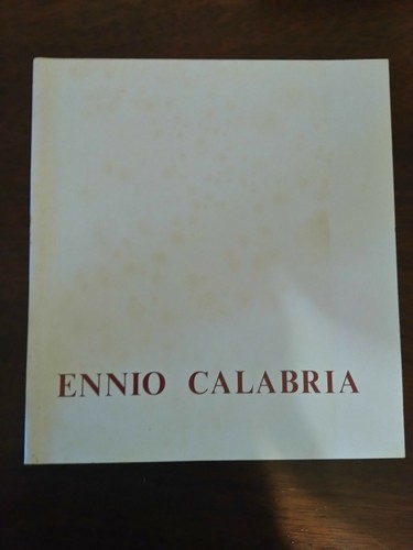 Catalogo arte ennio calabria - arte:,