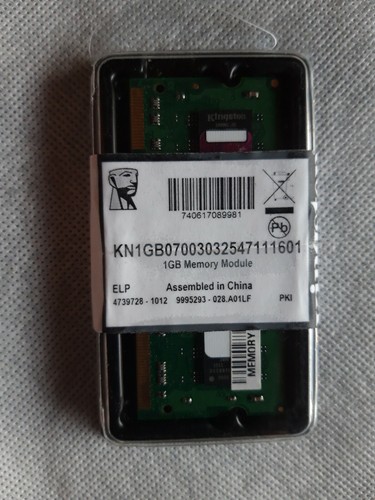 Memoria ram kingston 1gb ddr2 - ram,