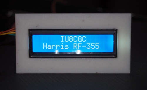 Cornice display lcd 16x2 bezel - display,