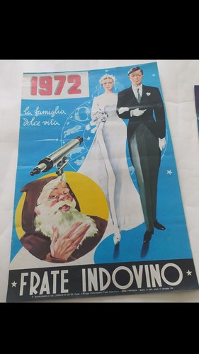 Calendario frate indovino - calendario, 1972