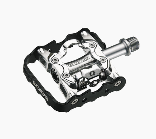 Exustar coppia pedali mtb dual - mtb,