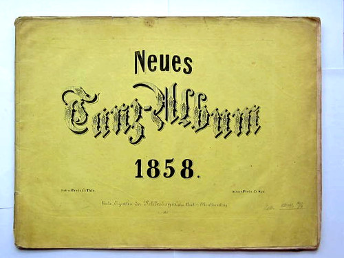 Nuovo album danza 1858 - album, 1858"