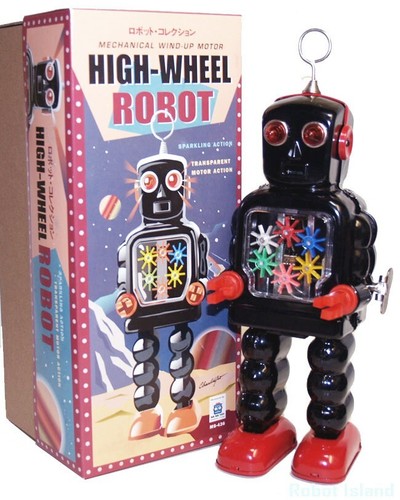 High wheel gear robot windup - gear,